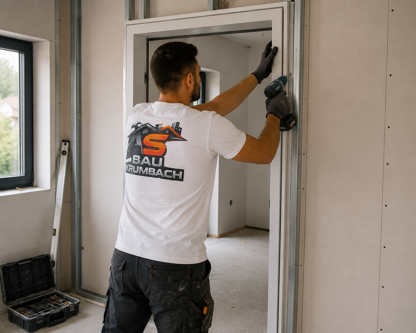 AS Bau Krumbach Einbau genormter Baufertigteile
